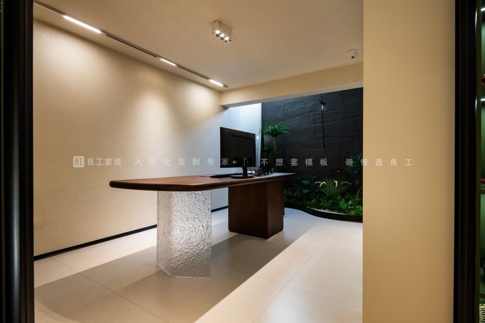 256㎡中古风书房装修案例