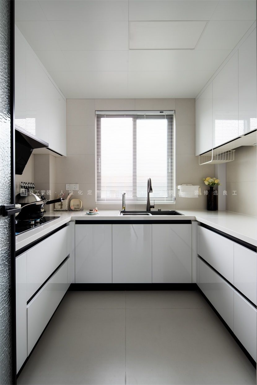 143㎡法式风格厨房装修案例