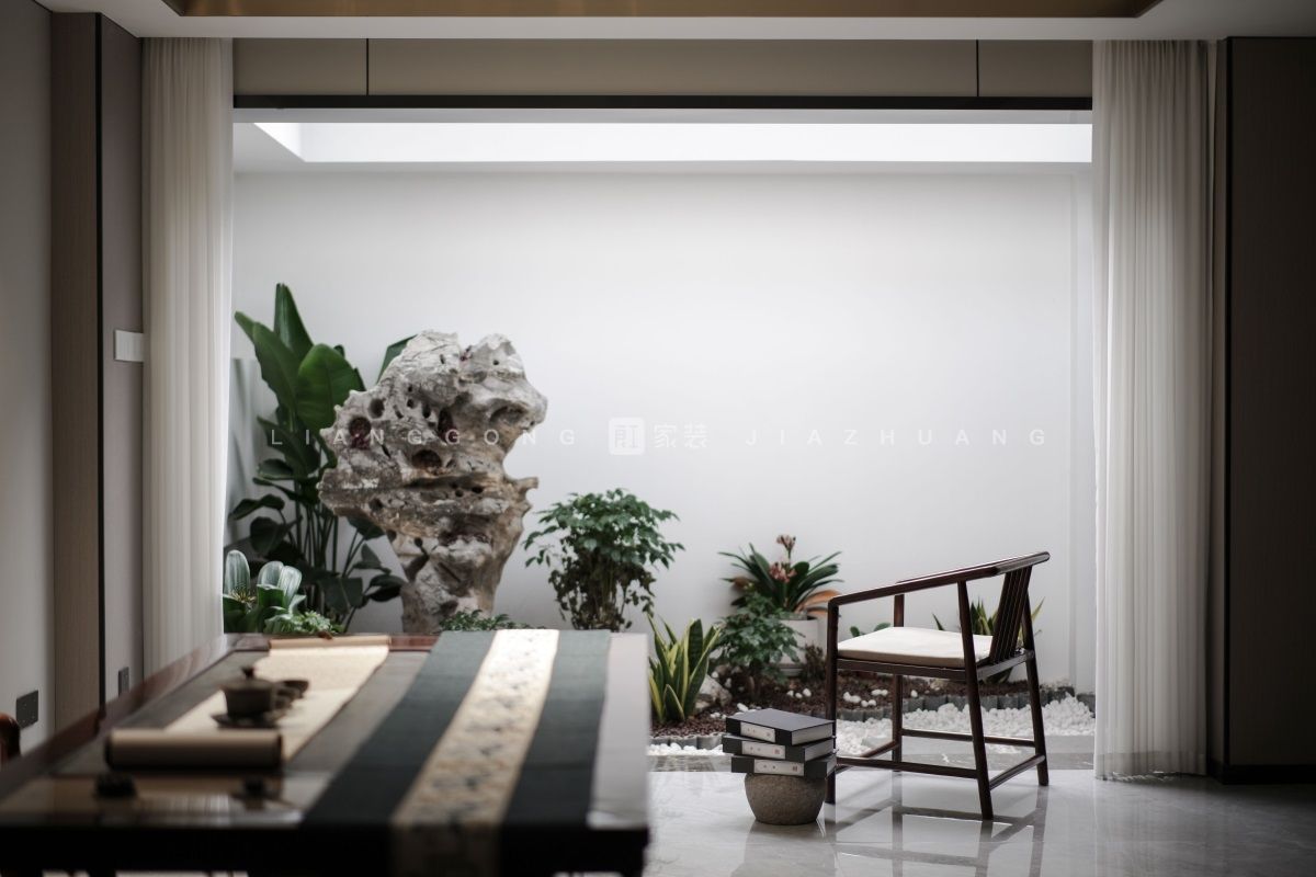 500㎡现代风格茶室装修案例